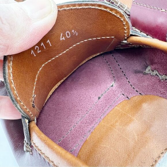 Vintage Gianfranco Ferre Two-Toned Leather Driving Moccasins‎ Sz 40.5 EUR 7.5 US main image 10